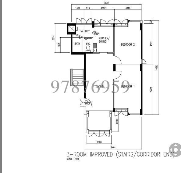 Blk 4 Farrer Gardens (Bukit Timah), HDB 3 Rooms #118523392